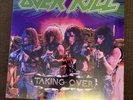OVERKILL TAKING OVER SEALED LP 1ST PRESS 1987 METALLICA ANTHRAX SLAYER MEGADETH