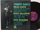 “Trumpet Giants” LP   Miles Davis, Dizzy Gillespie, Fats Navarro   New Jazz 8296