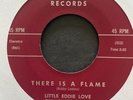 Little Eddie Love 60s R&B 45 on Red Top   There is A Flame   Hear