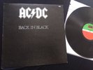 AC/DC Argentina BACK IN BLACK rare different cover OIS nice condition