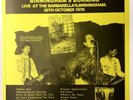 The Clash Rare Second Stage Original '76 Live Lp London Burning Vinyl Promo Rare
