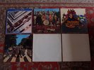 collection of six vintage The Beatles original vinyl records LP + posters 