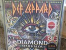 Def Leppard Diamond Star Halos Target Exc. Vinyl LP Yellow & Red Translucent NEW