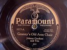 Paramount 3277 Johnny Crockett Trio BLUE EYED GIRL Country 1931 E 78 rpm RARE