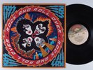 KISS Rock And Roll Over CASABLANCA LP VG+ with sticker b