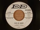 Parris Hall  Cape Of Misery/Gayle Have A Heart  Promo Teen, Doo-Wop 1959 Dee Dee