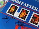 Autographed UK Night After Night Vinyl Jobson,Bozzio,Wetton