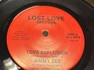 VERY RARE FREESTYLE Electro 7inch 33- Jimmy Zee Love Explosion VG++