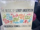 THE MUSIC OF LEROY ANDERSON....FREDERICK FENNELL/MERCURY SR90400-UNPLAYED LP`