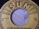 JOHNNY CASH LUTHER PLAYED THE BOOGIE / THANKS A LOT SUN 316 US ORIGINAL 1959
