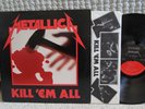 METALLICA - Kill Em All ORIGINAL 1983 Vinyl Record LP  60766