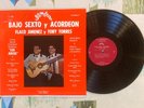 Flaco Jimenez y Toby Torres LP Bajo Sexto y Acordeon G+/VG+