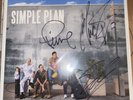 Simple Plan Harder Than It Looks SIGNED Yellow Translucent Vinyl Record LP /400