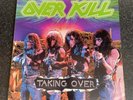 Overkill – Taking Over - OG Vinyl - Megaforce/Atlantic 1987 - Thrash Metal