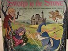 THE SWORD IN THE STONE - Orig. 1963 Disneyland LP Pop-Up Panorama Storybook