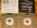 Columbia Records Presents Johnny Mathis Two 45 set w/ PS Sleeve Promo Only 1957