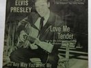 ELVIS PRESLEY  ORIGINAL 1956 USA 'LOVE ME TENDER'  GREEN P/S