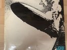 LED ZEPPELIN blue turquoise rare LP,UK bids only thank you.1969 LP.