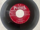 Peacocks Johnny Otis DOO WOP 45 Young Girl / Rock Me Baby PEACOCK VG to VG+ HEAR