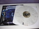 Metallica - Ride The Lightning White Black/Red Splatter- Japan - OBI Insert