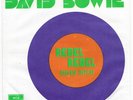 David Bowie Rebel Rebel - Yugoslavian Jugoton original 1974 Picture Sleeve 45rpm