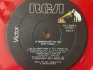 ELVIS PRESLEY - A VALENTINE GIFT FOR YOU LP - RARE BLACK LABELS - RED VINYL
