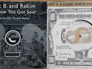 Eric B. & Rakim - Paid In Full 7” Mini Madness RE MIX & I KNOW YOU GOT SOUL V/G