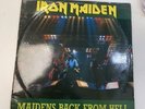 Iron maiden - Maidens Back From Hell, Live @ Palatrussardi Milan 1986. 2 Vinilos