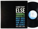 Cannonball Adderley - Somethin' Else LP - Blue Note Mono DG Ear 47 W 63rd
