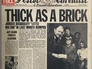 Jethro Tull Thick As A Brick Original Newspaper Sleeve CHR1003 Record VG/VG+