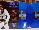 Rare Elvis Presley 2-LP- Let Me Take You Home- Blue Vinyl- LTD. Ed.- EU Import
