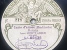 Giuseppe Anselmi - 11” Fonotipia 62438 / 62439 - 78 rpm - Canto D'amore