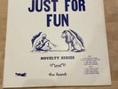 Just For Fun Vol. 4 Fox Records Novelty Series, Adult Humor LP RARE Redd Foxx
