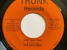 THE EDWARDS Jam Jam TRUNK RECORDS 45 RARE BOOGIE FUNK