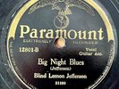 Listen  BLIND LEMON JEFFERSON PARAMOUNT  Peach Orchard Mama/ Big Night Blues