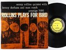 Sonny Rollins - Plays For Bird LP - Prestige - PRLP 7095 Mono DG RVG 446 W 50th