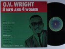 O.V. WRIGHT 8 Men And 4 Women ABC/BACKBEAT LP VG++/VG+ c