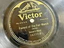SOUSA'S BAND Stars And Stripes  / Fairest 78 Victor Bat Wing 1920 Prewar Brass