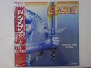 Saxon Strong Arm Metal Carrere P-13080 Japan  VINYL LP OBI