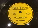 SOLITAIRES-OLD TOWN 1014-THE WEDDING/DONT FALL IN LOVE NY DOO-WOP R&B 78 1955 E+