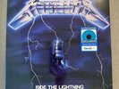 Metallica Ride The Lightning Walmart Exclusive Electric Blue Vinyl LP Record