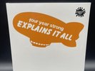 Four Year Strong - Explains It All Orange Galaxy Vinyl LP New Sealed /1500