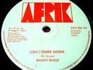 Barry Biggs Love Come Down 12