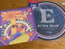 Elton John SIGNED Diamonds 10x10 Lithograph Picture LP Vinyl Pyramid Glastonbury