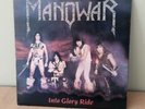 VINTAGE ORIGINAL VINYL RECORD MANOWAR INTO GLORY RIDE