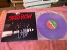 SKID ROW LIMITED EDITION 30TH Rob Affuso SIGNED PURPLE album LP