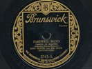 78tk-Jazz-BRUNSWICK 3741-King Oliver-(Farewell Blues/Sobbin' Blues)