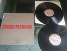 KISS 2 LP DOUBLE PLATINUM  ROCK METAL FIRST PRESS ON CASABLANCA