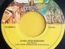 LOS CORRALEROS DE MANJAGUAL - JUANA ROSA  MANZANO CUMBIA  45RPM  (listen )