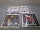 4 Early 1980's Punk Rock 45 RPM Records Defnics, Flipper, S.F.Underground, Lose